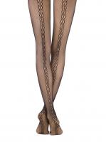 Fantasy Design Pantyhose Dream Fishnet Back Seam small photo conteamerica.com