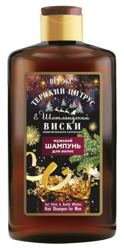 Vitex HARSH CITRUS & SCOTCH WHISKEY Hair Shampoo for Men