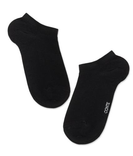 Women Socks BAMBOO 000 Ultrashort black 1